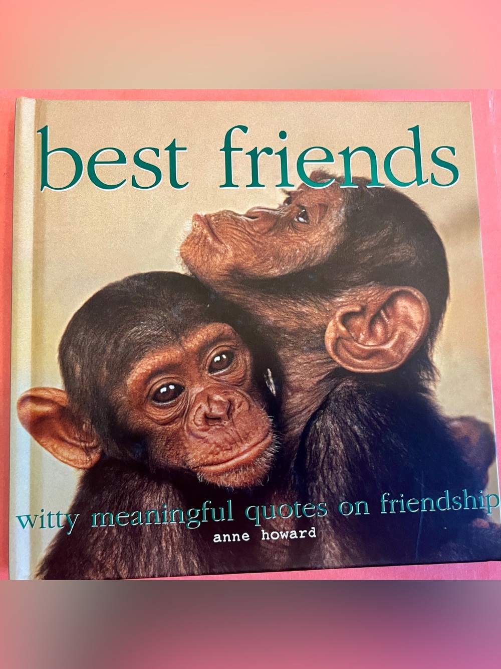 Best Friends: Witty Meaningful Quotes on Friendship by Anne Howard hardback NEW